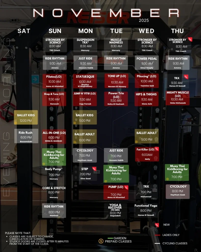 Group Exercise Classes